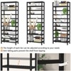Aheaplus 6-Tiers Adjustable Bamboo Bookshelf, Freestanding Display Storage Shelf - 4 of 4