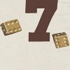 Rerun Island Women's 7 Golden Dice Short Sleeve Graphic Cotton T-Shirt - Natural XL - 2 of 4