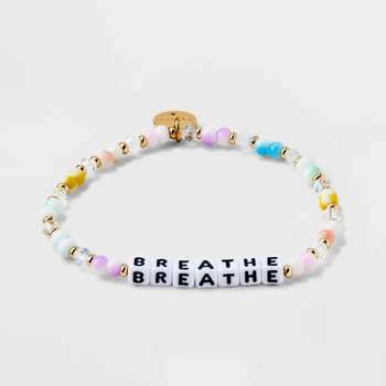 Little Words Project Breathe Beaded Bracelet