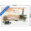 Trends International China Landscape with Pagoda Framed Wall Poster Prints - 3 of 4
