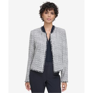Calvin Klein Womens Open Front Blazer Jacket - 1 of 1