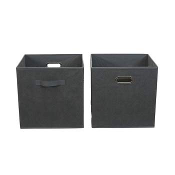 KITCSTI Storage Baskets for Organizing Fabric Organizer Bins Cubes  13x13x13 Foldable Cloth Storage Bins with Handle Closet Baskets for  Towels Toys Books (Black&Grey, Pack of 3) - Yahoo Shopping