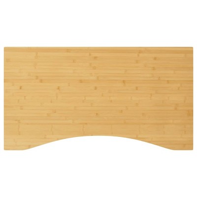 VidaXL Desk Top 43.3 in.x23.6 in.x0.6 in. Bamboo