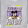 Men's - Disney - Field Day Fun Day Graphic Fleece Sweatshirt - 2 of 4