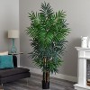 HomeStock  6 ft. Artificial Palm Tree in Pot for Indoor/Outdoor - 2 of 3