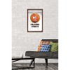 Trends International NBA Atlanta Hawks - Drip Basketball 21 Framed Wall Poster Prints - 2 of 4