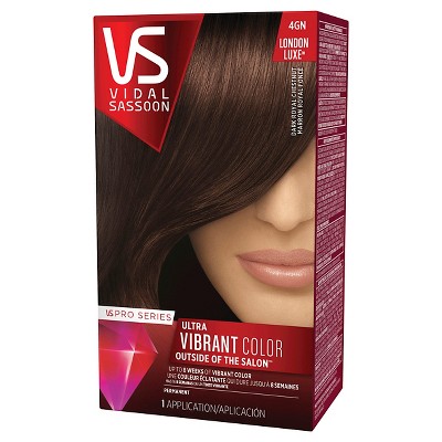 Vidal Sassoon Pro Series Permanent Hair Color - 3.7 fl oz - 4GN Dark Royal Chestnut - 1 kit