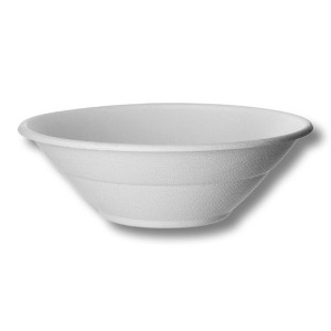 Responsible Products 32 oz Noodle Bowl Sugarcane & Bamboo White - Pack of 50 - 1 of 1