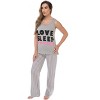 Just Love Womens Tank & Pant Cute Pajama Set - Ribbed PJ Sets Sleepwear Loungewear - 2 of 4