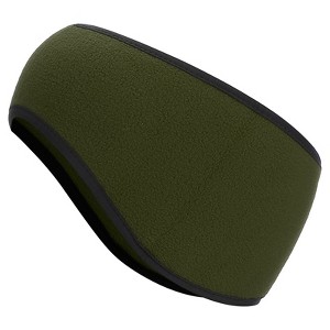 Unique Bargains Polar Fleece Stretchy Running Jogging Sweatband Ear Warmer Headband - 1 of 3