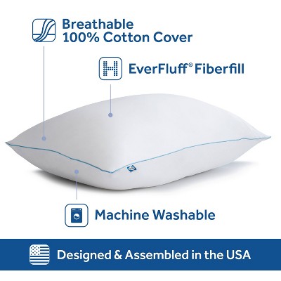 Sealy Hypoallergenic Soft Cotton Universal Sleeper Pillow Set