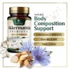 GLP-1 Akkermansia Probiotic Supplement for Women & Men, Akkermansia Muciniphila GLP 1 Probiotics with Prebiotic - 60 Capsules - 4 of 4