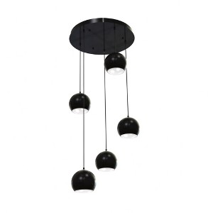 AFX Roxy 5 - Light Pendant in  Black - 1 of 2