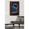 Trends International MLB Detroit Tigers - Neon Helmet 23 Framed Wall Poster Prints - 2 of 4