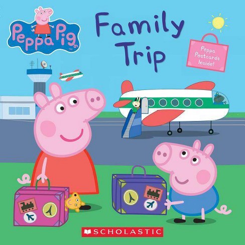 Peppa Pig Family Trip Paperback Target