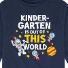 Boys' - Dr. Seuss - Kindergarten Out Of This World Long Sleeve Graphic T-Shirt - 2 of 4