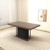 PAGED Extendable Dining Table for 6/10 Person, Modern Kitchen Table for Living Room, Dining Room, 62.99" to 78.74" - 2 of 4