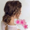 Unique Bargains Women's Fashion Flower Hair Clips 4.33"x2.56"x1.89" 1 Pc - 2 of 3