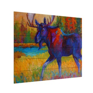 Marion Rose 'Majestic Moose' Canvas Art - 1 of 4