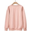 Plus Size Sweatshirts Faith over Fear Crew Neck Tops with Long Sleeve Funny Sayings Pullover Sweat Shirts Plus Size Slogan Tops - 2 of 2