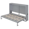TIRAMISUBEST Full/Queen Size Murphy Bed Wall Bed, Space Saving Foldable Murphy Cabinet Bed, No Box Spring Needed - 4 of 4