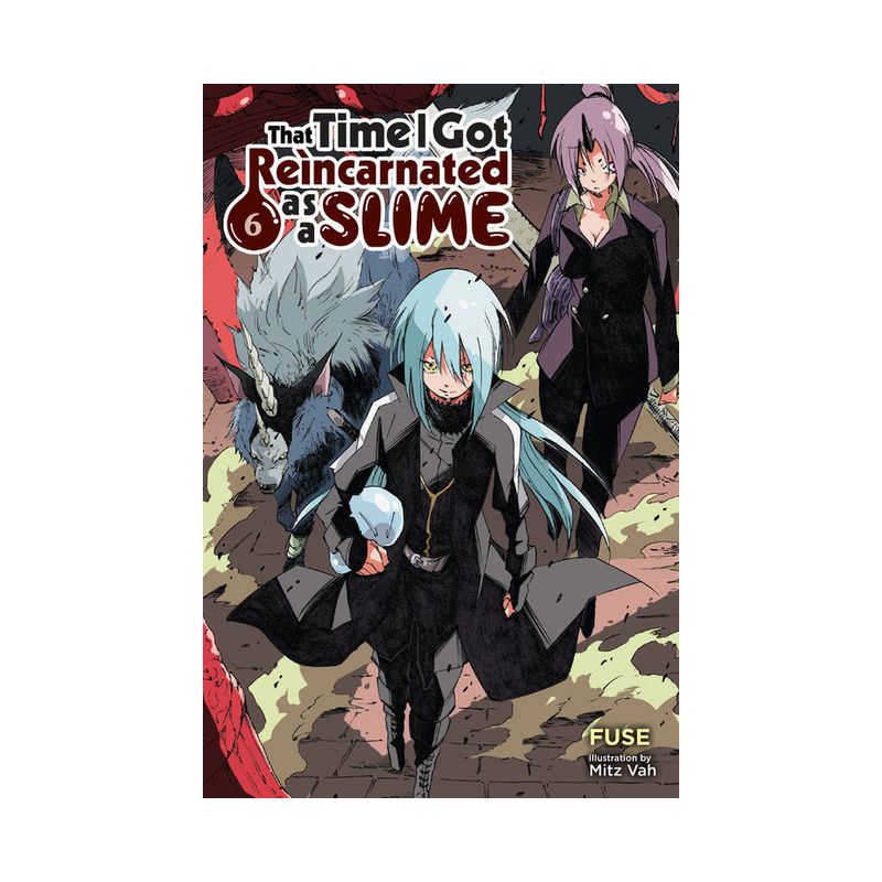 That Time I Got Reincarnated as a Slime, Vol. 6 (Light Novel) - (That Time I Got Reincarnated as a Slime (Light Novel)) by  Fuse (Paperback), 1 of 2