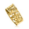 Ross-Simons 14kt Yellow Gold Good Luck Ring Size 8 - 4 of 4