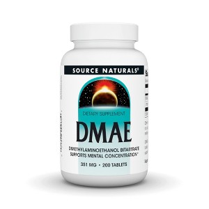 DMAE 130mg by Source Naturals, Inc.  -  200 Tablet - 1 of 3