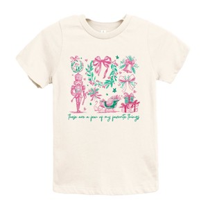 These Are A Few Of My Favorite Things Coquette - Youth Short Sleeve Graphic T-Shirt - 1 of 4