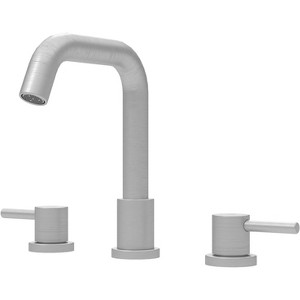Modern 8" Widespread Faucet with 360 spout. A sleek upgrade for your bathroom vanity. - 1 of 4