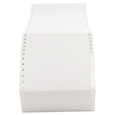 Universal Dot Matrix Printer Labels 1 Across 2-15/16 x 5 White 3000/Box 75114