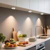 DORESshop 3-Pack White LED Under Cabinet Lighting for Kitchen, Motion Sensor Dimmable Under Counter Lights with Remote - 3 of 4