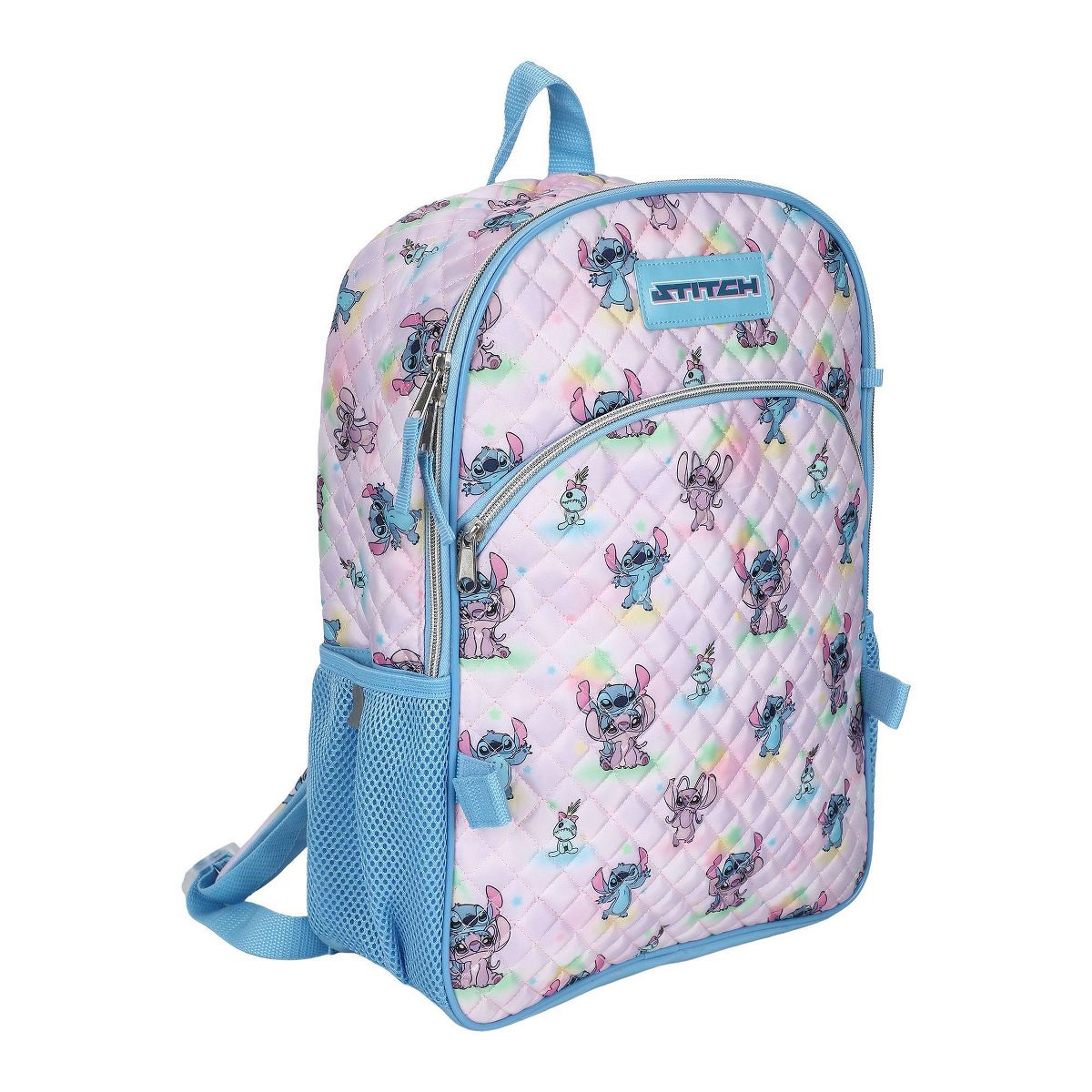 Disney Stitch 5pc Set Quilted Backpack - Stitch - thumbnail 3