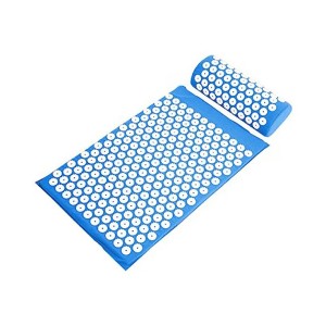 Toyzone World Blue Acupressure Yoga Mat And Pillow - 1 of 3