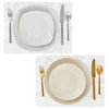 Juvale 100 Pack Rectangular Placemats for Cakes, Desserts, Baked Goods (White, 15.5 x 11.7 In) - 4 of 4