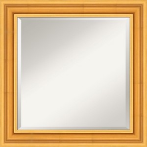 Amanti Art Sierra Beveled Wood Framed Bathroom Vanity Wall Mirror - 1 of 4
