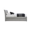 Meridian Furniture,Myles Chenille Fabric Twin Trundle Bed - 3 of 4