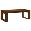 vidaXL Coffee Table Black 40.2 in.x19.7 in.x13.8 in. Engineered Wood - 2 of 4