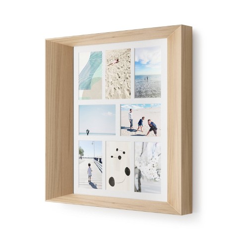 11 x 14 Matted to 8 x 10 Thin Gallery Frame with Mat - Threshold™