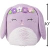 Squishmallows 10" Bubbles The Bunny Plush - Officially Licensed Jazwares - Collectible Cute Rabbit Stuffed Animal Toy- Gift for Kids, Girls & Boys - 4 of 4