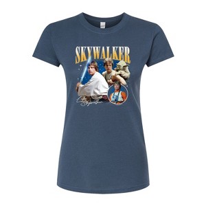 Women's - Star Wars - Luke Skywalker Fitted Graphic T-Shirt - 1 of 2