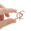 Unique Bargains Women's Irregular Cross Ponytail Buckle Hair Clip 1 Set - 4 of 4