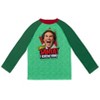 Elf Christmas Pullover Pajama Shirt and Pants Sleep Set Little Kid to Big Kid - 2 of 4