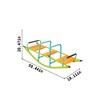 Kids Seesaw Teeter Totter, Metal Rocking Seesaw Indoor Outdoor Playground Equipment For Home Backyard, Birthday Gifts For Boys Girls Aged 3+ - 2 of 4