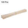 Unique Bargains Arts Garden Christmas Decoration Round Natural Wood Sticks 100 Pcs - 3 of 4