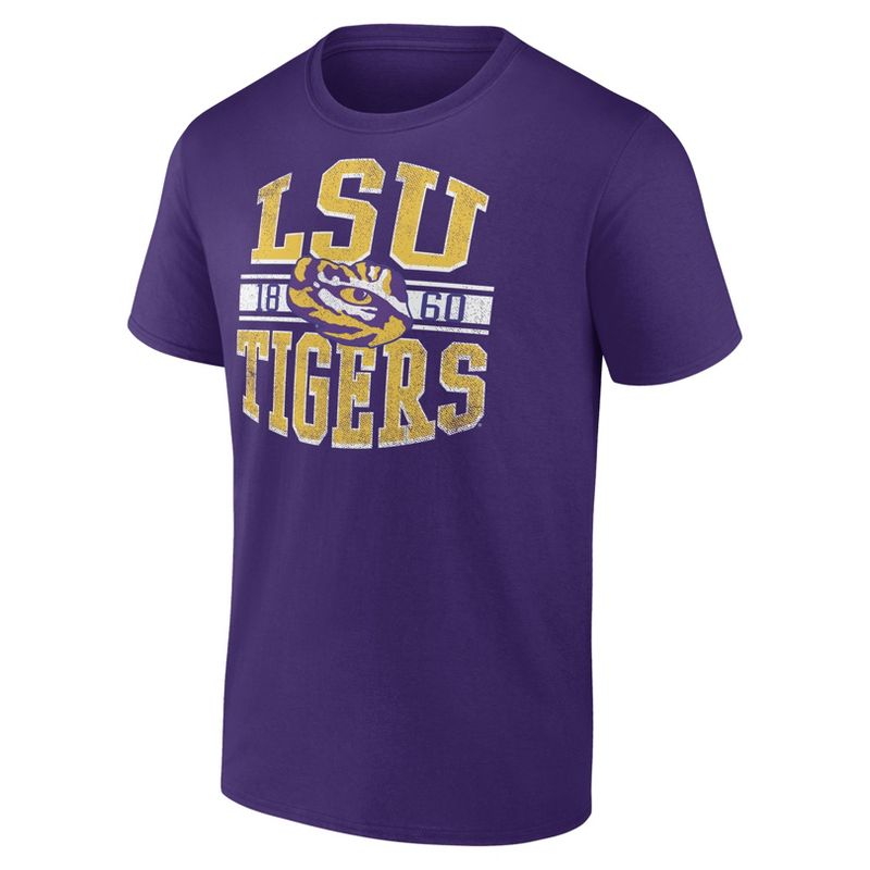 NCAA LSU Tigers Men&#39;s Cotton T-Shirt, 2 of 4