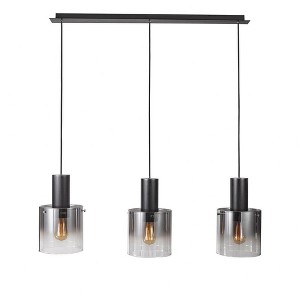 Artcraft Lighting Henley 3 - Light Pendant in  Satin Black - 1 of 3
