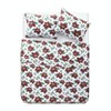 Kate Aurora Holiday Living 3 Piece Christmas Poinsettia Quilt Blanket Set - 2 of 2