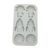 Unique Bargains Candy Moulds 6-Cavity Space Theme Candy Mould Earth Rocket Astronaut Hand Wash 8.9"x5.04"x1.06" 1 Pc - 3 of 4