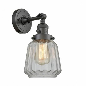 Chatham - 1 Light Wall Sconce In Art Deco Style-12 Inches Tall and 7 Inches Wide - 1 of 1